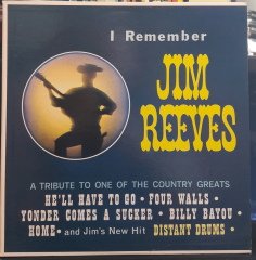 JIM REEVES - I REMEMBER - PLAK 2.EL