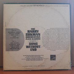 THE HARRY SUKMAN ORCHESTRA - SONG WITHOUT END - LP 2.EL PLAK