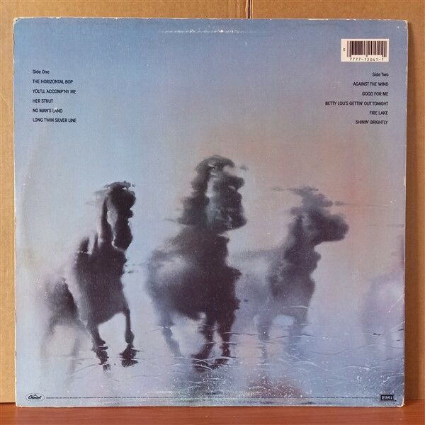 BOB SEGER & THE SILVER BULLET BAND – AGAINST THE WIND (1980) - LP 2.EL PLAK