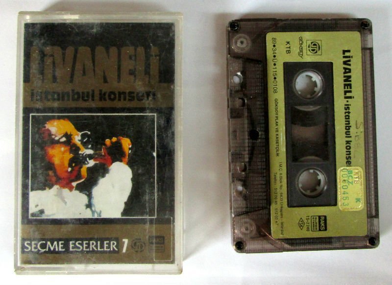 ZÜLFÜ LİVANELİ - İSTANBUL KONSERİ -  KASET  2.EL