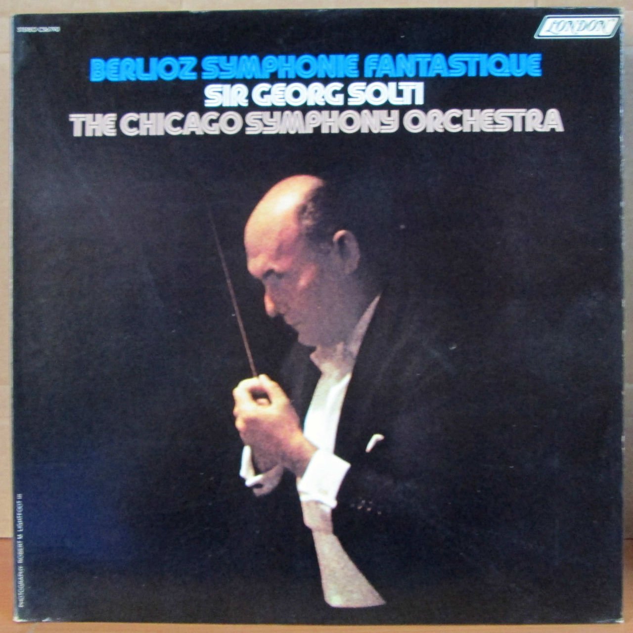 BERLIOZ SYMPHONY FANTASTIQUE - G. SOLTI LP 2.EL