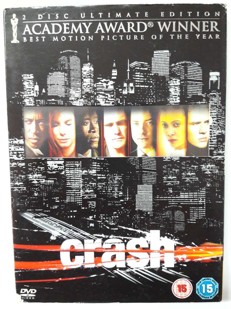 ÇARPIŞMA - CRASH - SANDRA BULLOCK - MATT DILLON - DON CHEADLE - 2DVD 2.EL
