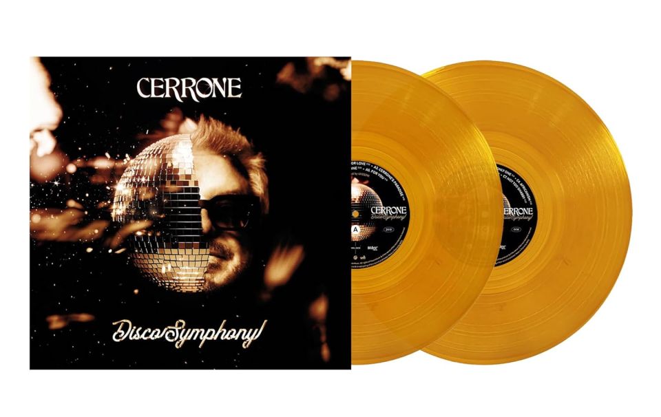 CERRONE - DISCO SYMPHONY (2025) - 2LP AMBER CRYSTALL CLEAR EDITION SIFIR PLAK