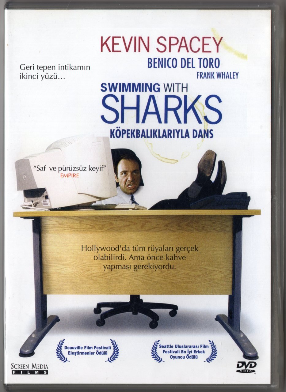 SWIMMING WITH SHARKS - KÖPEKBALIKLARIYLA DANS - KEVIN SPACEY - BENICIO DEL TORO - DVD 2.EL