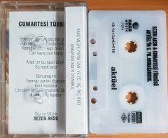 SEZEN AKSU - CUMARTESİ TÜRKÜSÜ (1996) AKTÜEL 5. YIL PROMO KASET 2.EL