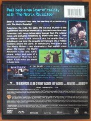 MATRIX REVISITED - KEANU REEVES - LAURENCE FISHBURNE - KARRIE-ANNE MOSS - WACHOWSKI BROTHERS - SNAPCASE DVD 2.EL 1. BÖLGE TR ALTYAZI YOKTUR
