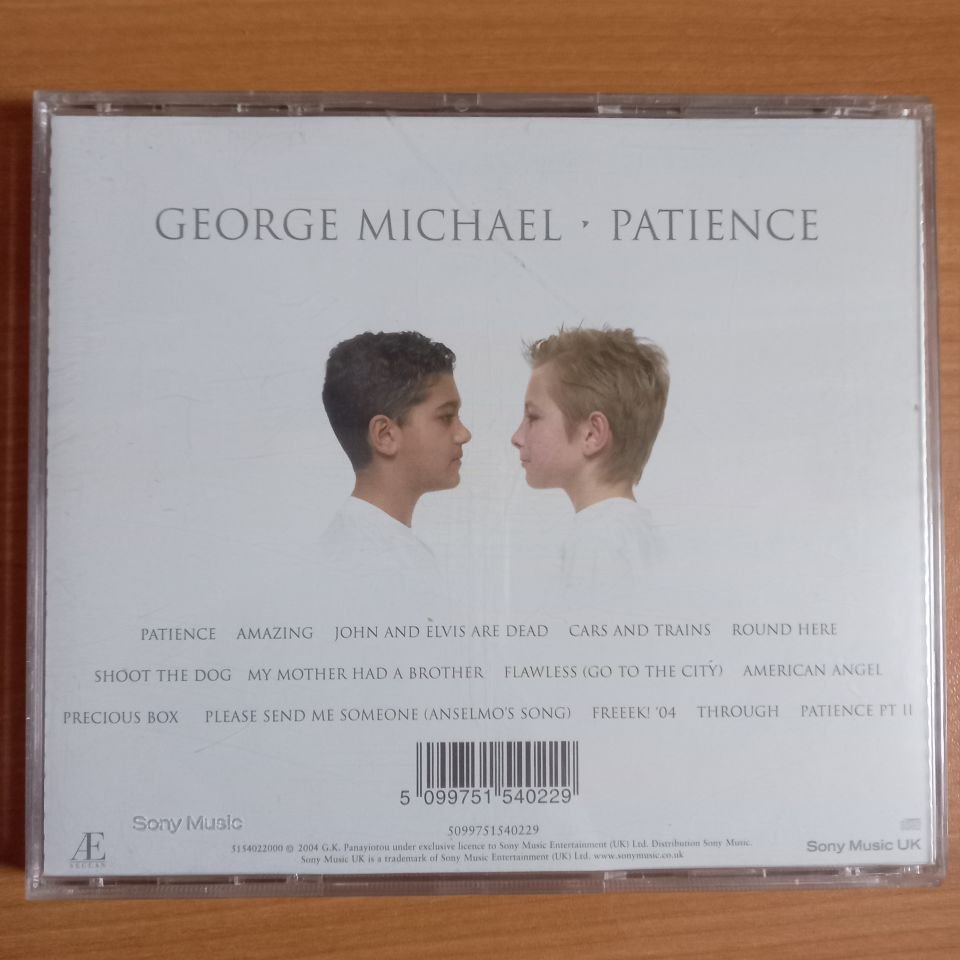 GEORGE MICHAEL – PATIENCE (2004) - CD 2.EL