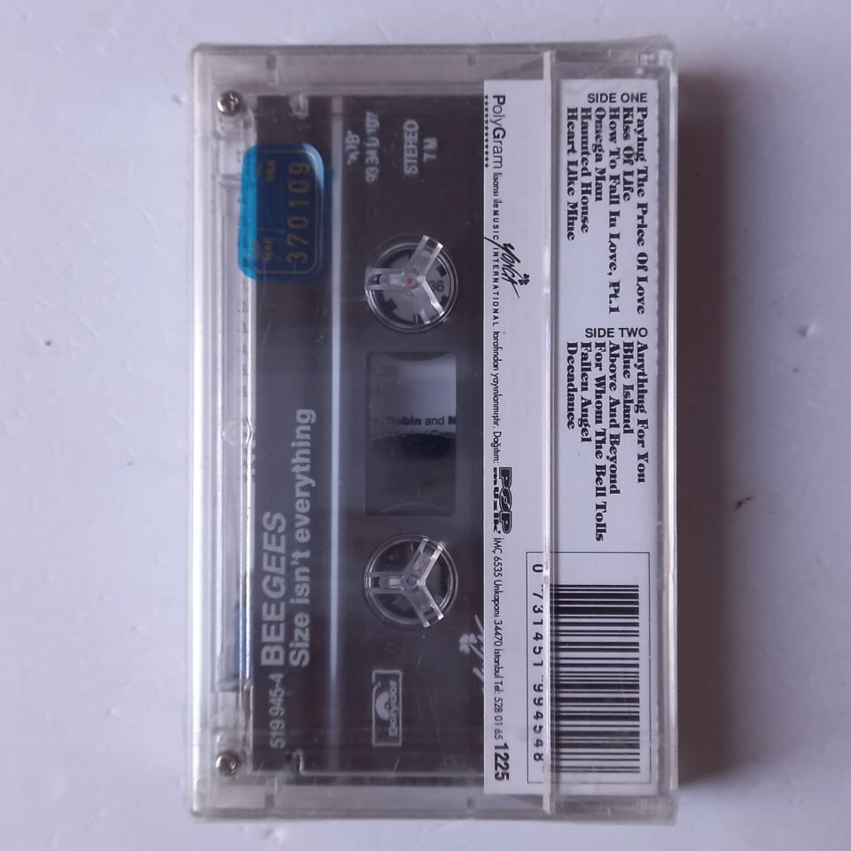 BEE GEES - SIZE ISN\'T EVERYTHING (1993) - KASET SIFIR