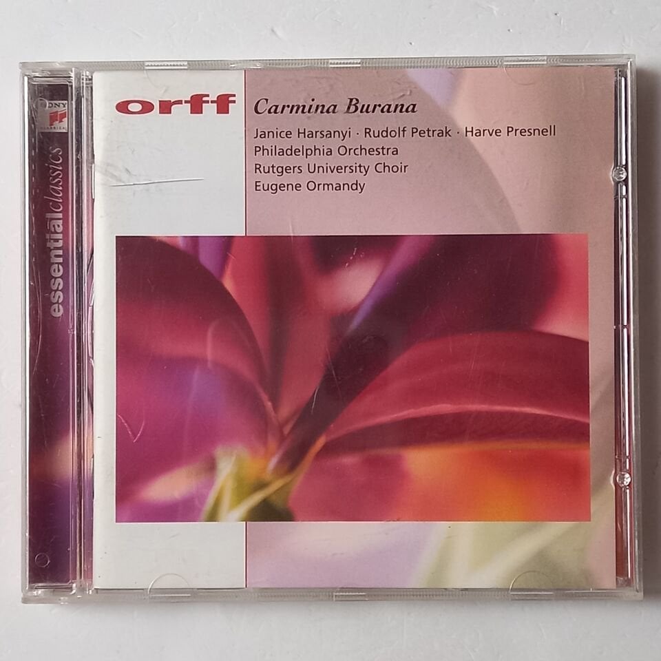 ORFF: CARMINA BURANA - PHILADELPHIA ORCHESTRA, EUGENE ORMANDY (1960) - CD REISSUE 1980 2.EL