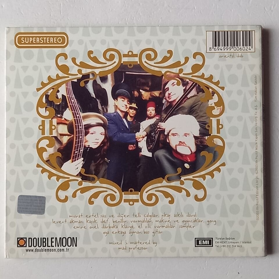 BABA ZULA, MAD PROFESSOR – RUHANİ OYUN HAVALARI (2003) - CD DIGIPAK 2.EL