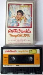 ARETHA FRANKLIN - THROUGH THE STORM (1989) MMY CASSETTE MADE IN TURKEY ''USED''
