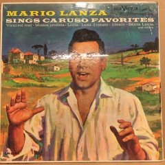 MARIO LANZA SINGS CARUSO FAVORITES SIFIR PLAK