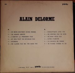 ALAIN DELORME - LIVRE D'AMOUR (1976) - YERLİ BASKI PLAK 2.EL