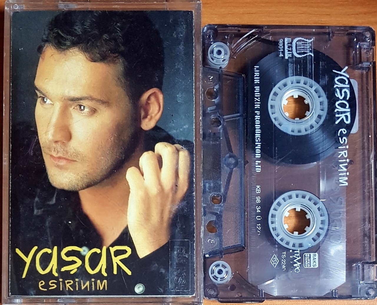 YAŞAR - ESİRİNİM (1998) LİRİK MÜZİK KASET 2.EL