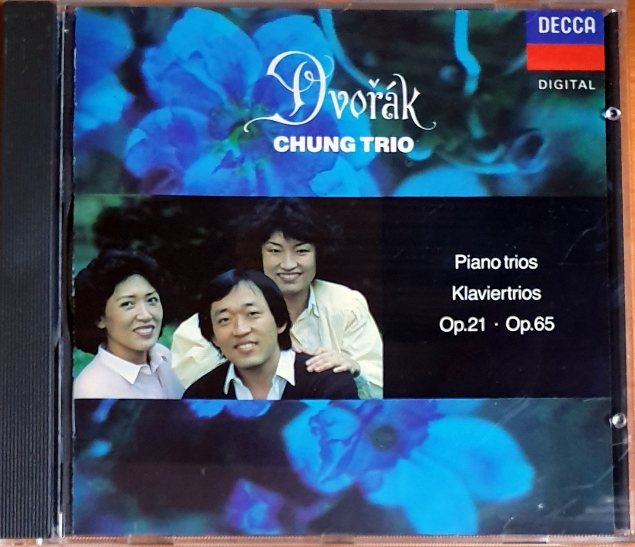 DVORAK: PIANO TRIOS OP. 21 & 65 / CHUNG TRIO (1989) - CD DECCA 2.EL