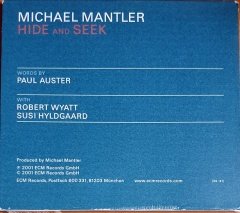 MICHAEL MANTLER - HIDE AND SEEK (2001) - CD ECM 2.EL
