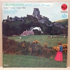 GREENSLEEVES AND OTHER FAVORITE FOLK SONGS / PATRICK CLARK, OSIAN ELLIS, JEAN ALLISTER (1965) - LP 2.EL PLAK
