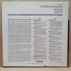 GREENSLEEVES AND OTHER FAVORITE FOLK SONGS / PATRICK CLARK, OSIAN ELLIS, JEAN ALLISTER (1965) - LP 2.EL PLAK
