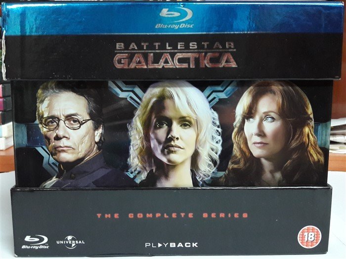 BATTLESTAR GALACTICA - THE COMPELETE SERIES - BLU-RAY 2.EL TR ALTYAZI YOKTUR