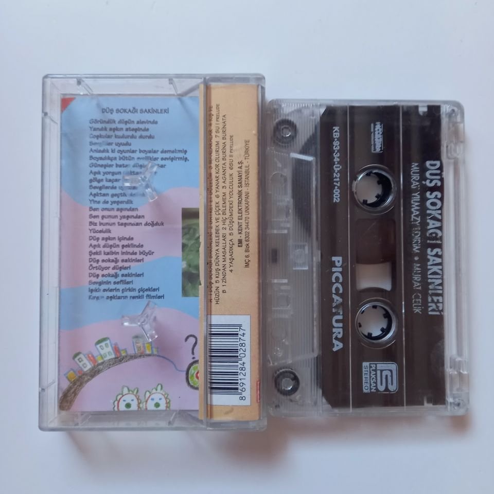DÜŞ SOKAĞI SAKİNLERİ - YAŞADIKÇA / MURAT YILMAZYILDIRIM, MURAT ÇELİK (1993) - KASET 2.EL