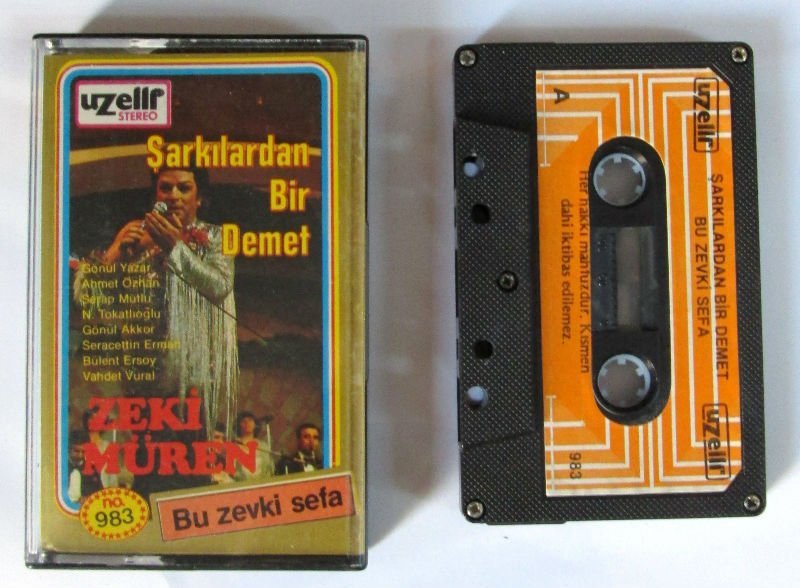 ZEKİ MÜREN - ŞARKILARDAN BİR DEMET  KASET  2.EL