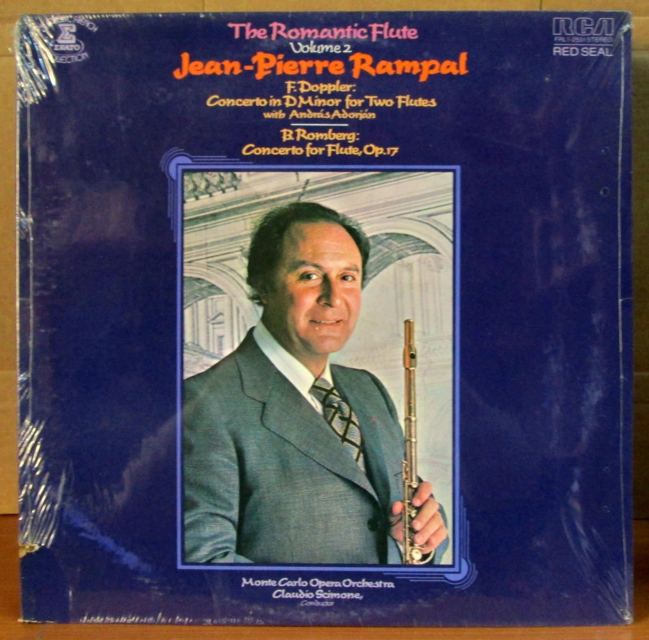 JEAN-PIERRE RAMPAL ROMANTIC FLUTE Vol.2 LP SIFIR