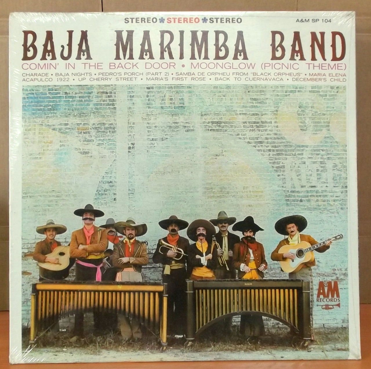 BAJA MARIMBA BAND COMIN' IN THE BACK DOOR LP SF