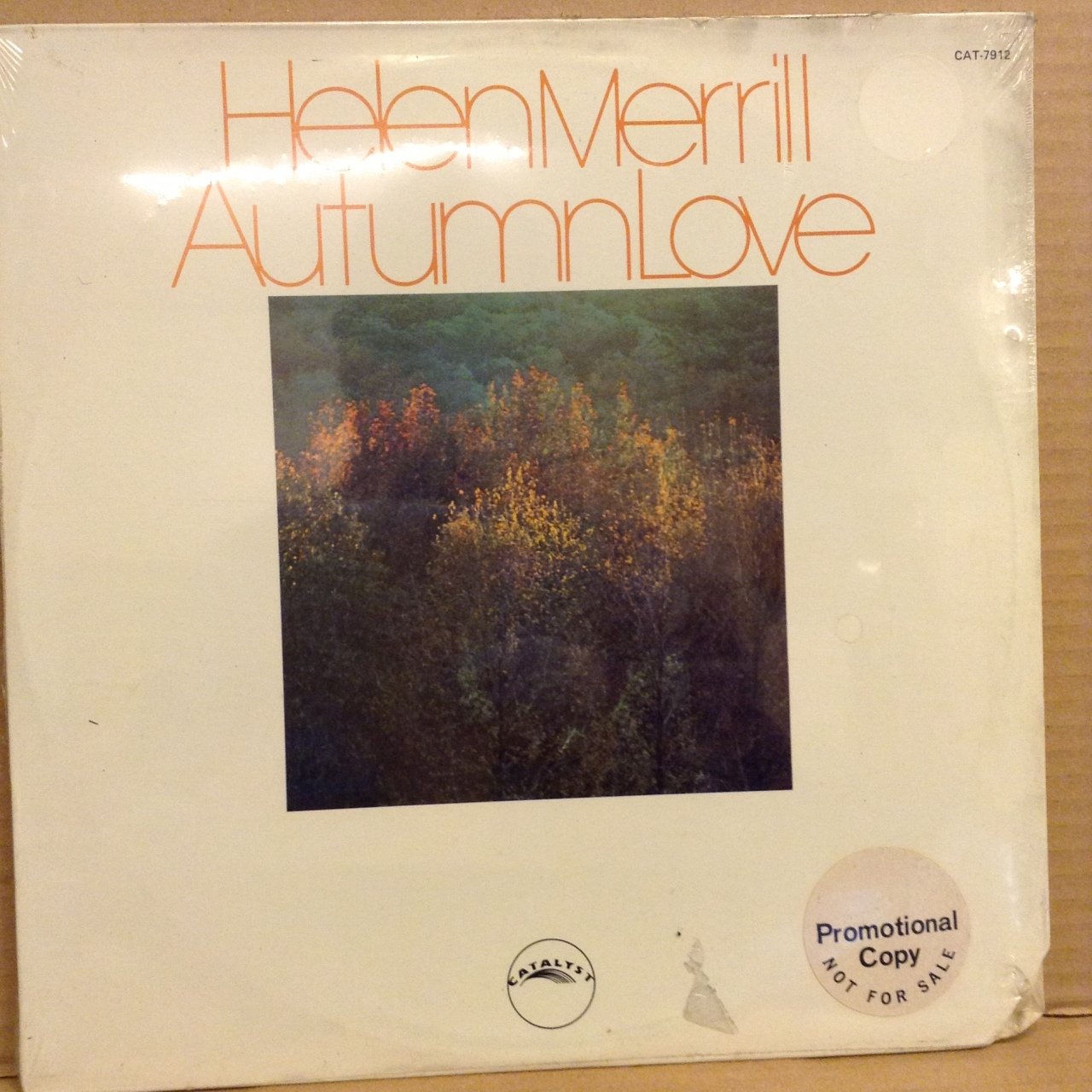 HELEN MERRILL - AUTUMN LOVE 1977 DÖNEM BASKISI SIFIR PLAK