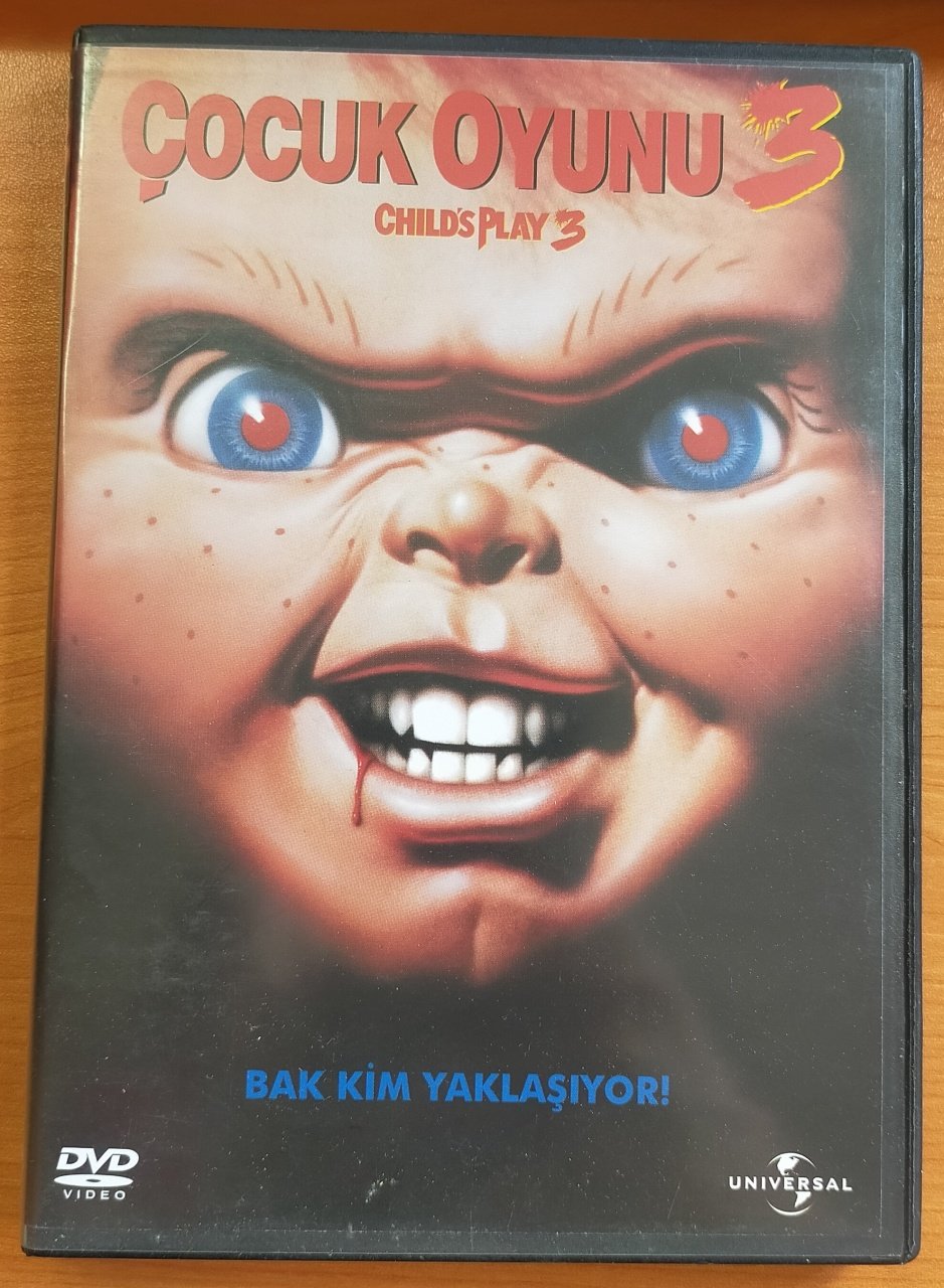 CHILD'S PLAY 3 - ÇOCUK OYUNU 3 - CHUCKY DVD 2.EL