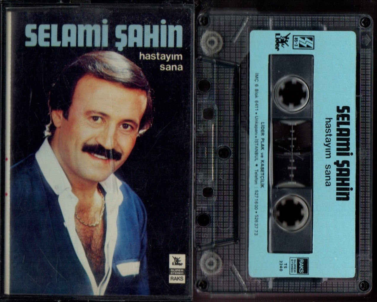 SELAMİ ŞAHİN - HASTAYIM SANA (1984) - KASET 2.EL