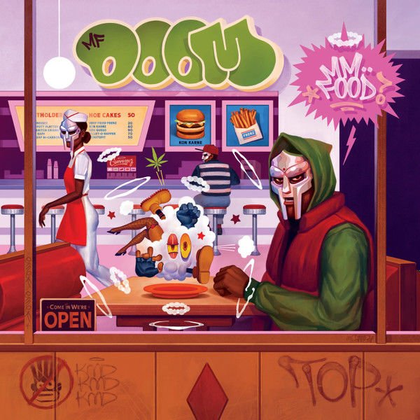 MF DOOM – MM..FOOD (2004) - 2LP 2024 20TH ANNIVERSARY NEW ARTWORK & COLOURED EDITION SIFIR PLAK