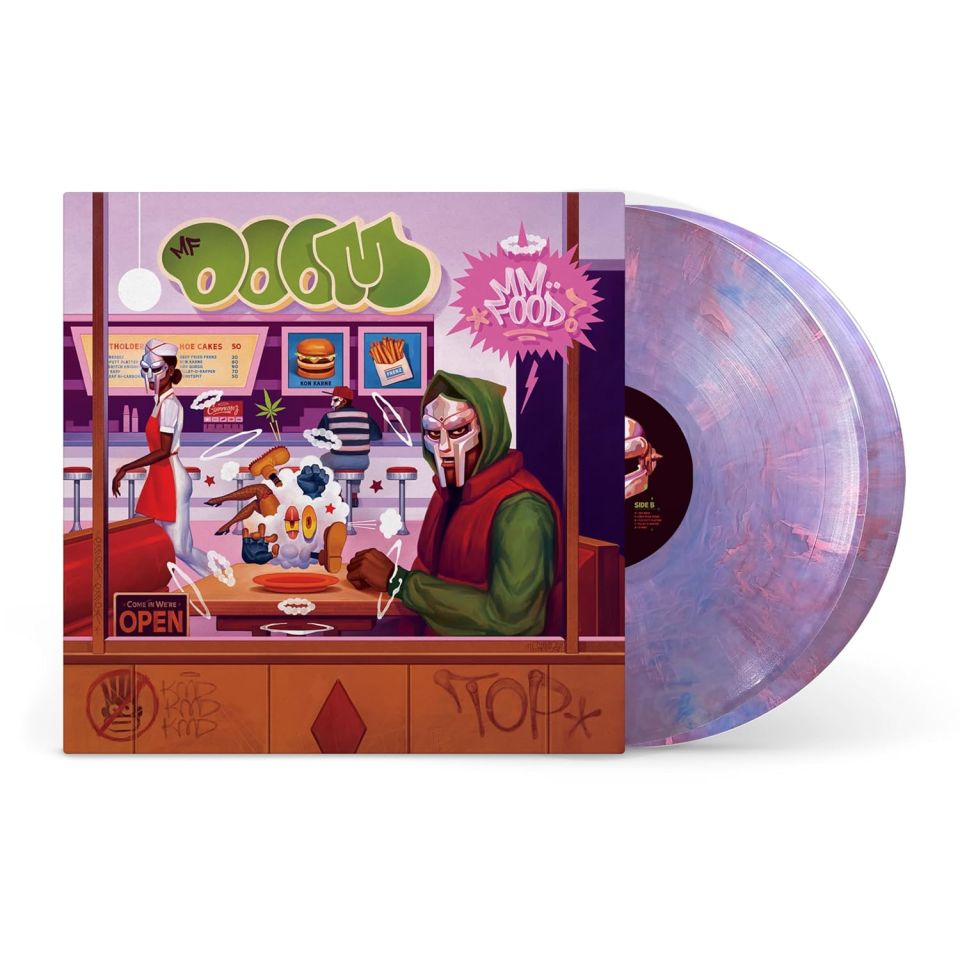 MF DOOM – MM..FOOD (2004) - 2LP 2024 20TH ANNIVERSARY NEW ARTWORK & COLOURED EDITION SIFIR PLAK