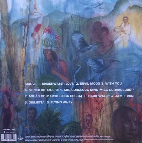SMOKE CITY – FLYING AWAY (1997) - LP 2023 LTD. SMOKE COLORED VINYL  SIFIR PLAK