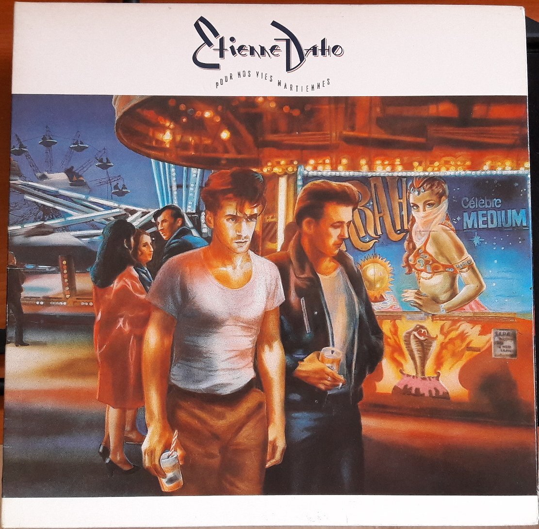 ETIENNE DAHO - POUR NOS VIES MARITIENNES (1988) - PLAK 2.EL