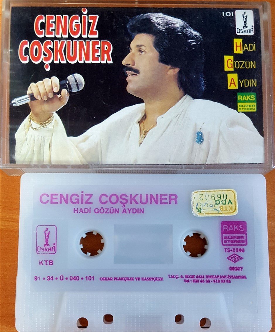 CENGİZ COŞKUNER - HADİ GÖZÜN AYDIN KASET 2.EL