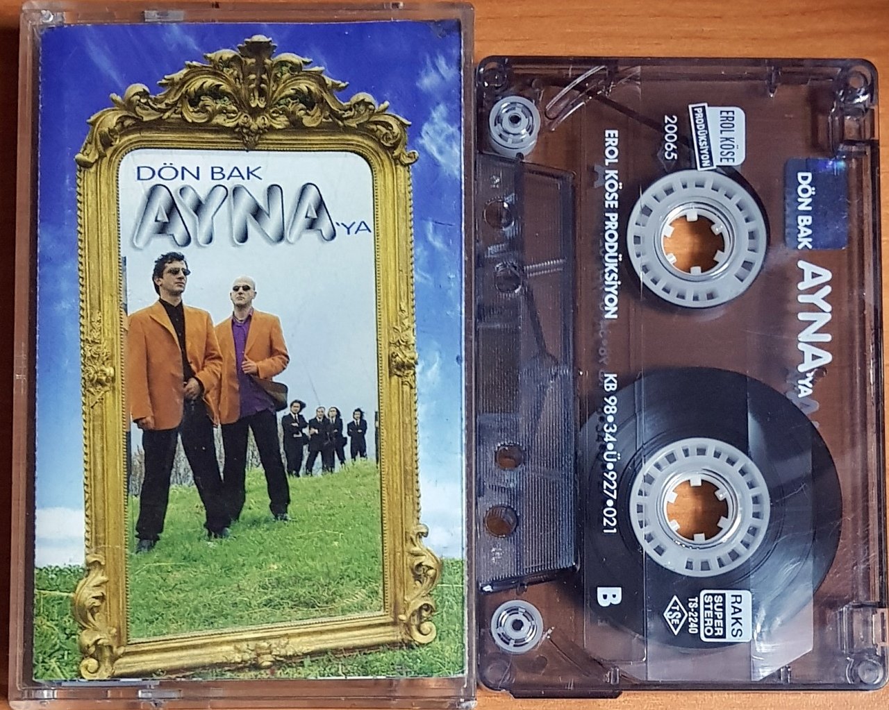 AYNA - DÖN BAK AYNA'YA (1998) EROL KÖSE PRODUCTION KASET 2.EL
