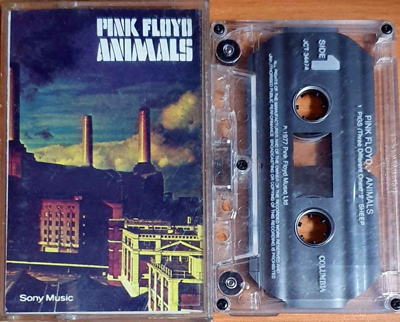 PINK FLOYD - ANIMALS (1977) - KASET COLUMBIA 2.EL
