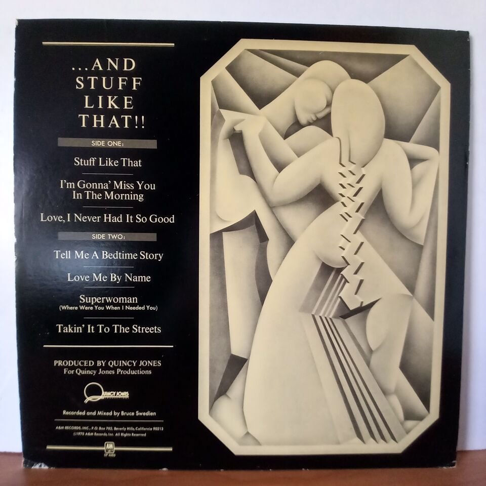 QUINCY JONES – SOUNDS ... AND STUFF LIKE THAT!! (1978) - LP 2.EL PLAK