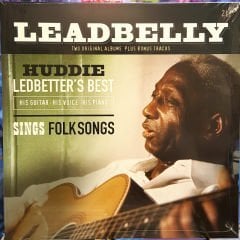 LEADBELLY - HUDDIE LEDBETTER'S BEST- SINGS FOLK SONGS 2LP GATEFOLD SLEEVE SFR