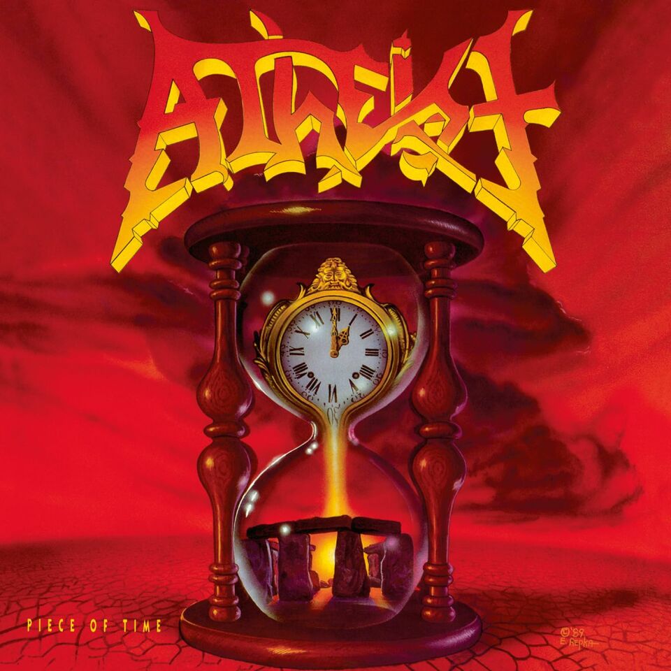 ATHEIST - PIECE OF TIME (1990) - LP 2026 TRANSPARENT ORANGE COLOURED EDITION SIFIR PLAK