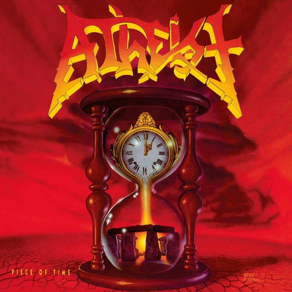 ATHEIST - PIECE OF TIME (1990) - LP 2026 TRANSPARENT ORANGE COLOURED EDITION SIFIR PLAK