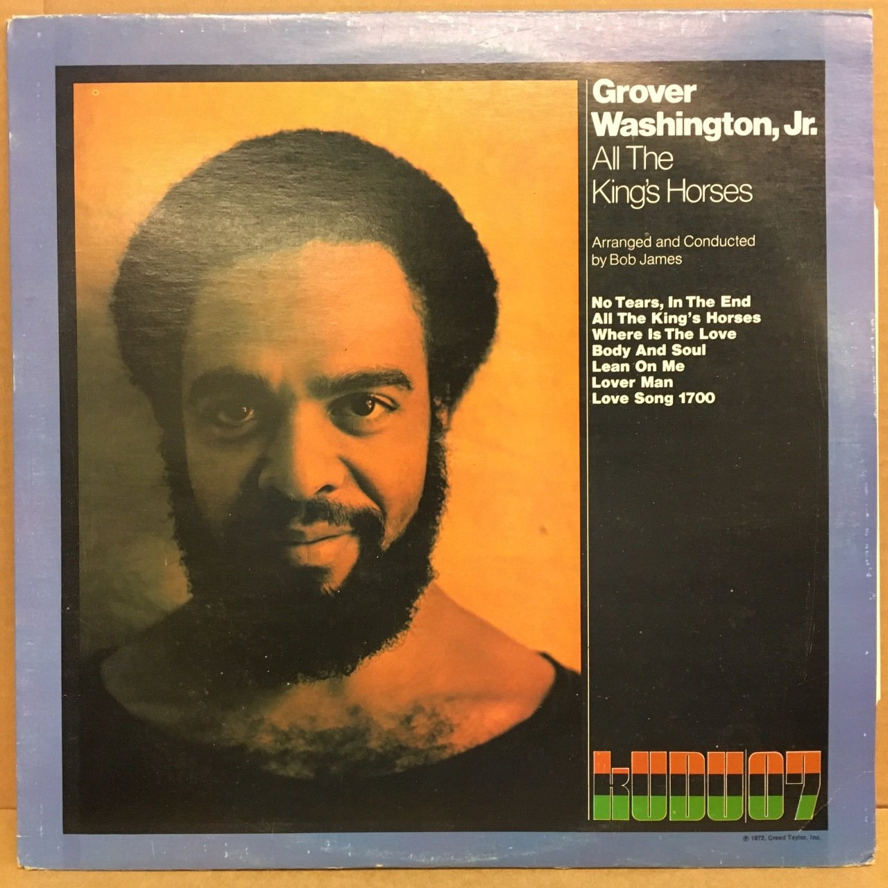 GROVER WASHINGTON JR - ALL THE KING'S HORSES 1972 2.EL PLAK