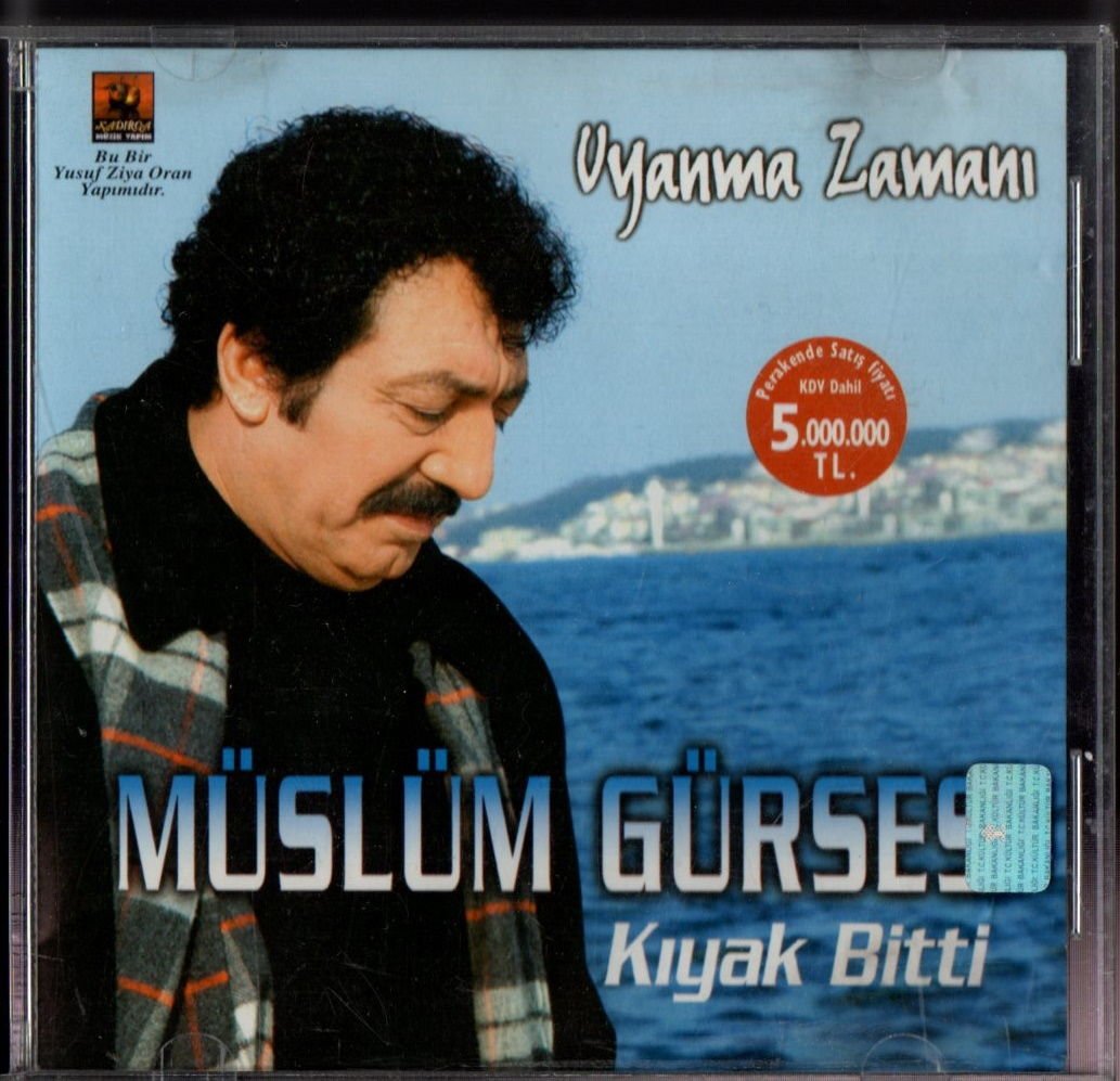 MÜSLÜM GÜRSES – UYANMA ZAMANI / KIYAK BİTTİ (2004) - CD 2.EL