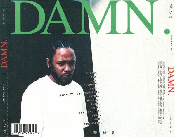 KENDRICK LAMAR – DAMN (2017) - CD AMBALAJINDA SIFIR