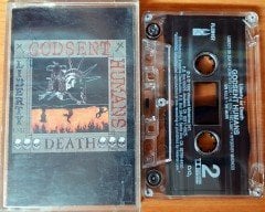 GODSENT HUMANS - LIBERTY OR DEATH (1992) CASSETTE MADE IN USA ''USED''