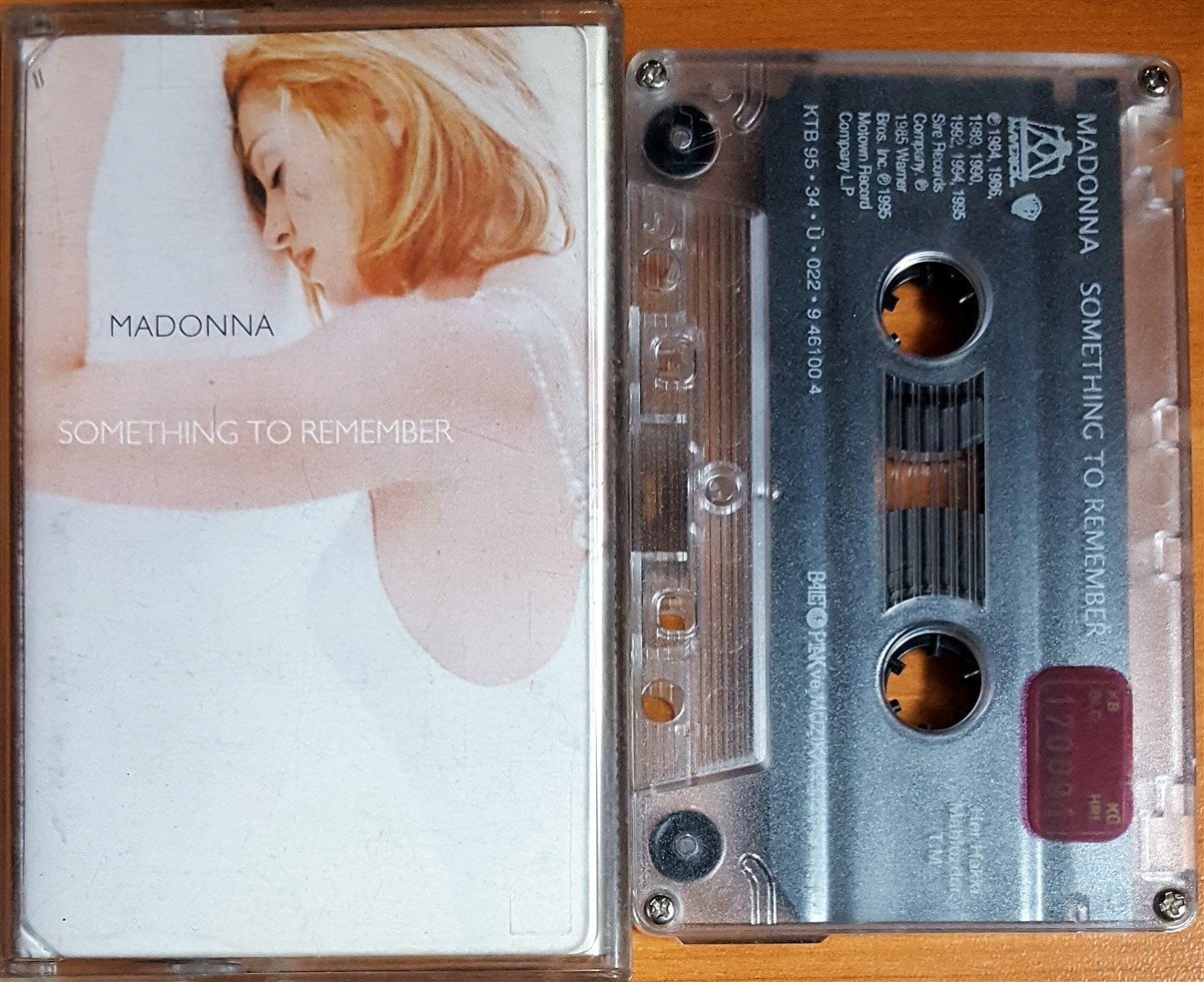 MADONNA - SOMETHING TO REMEMBER (1995) BALET KASET 2.EL