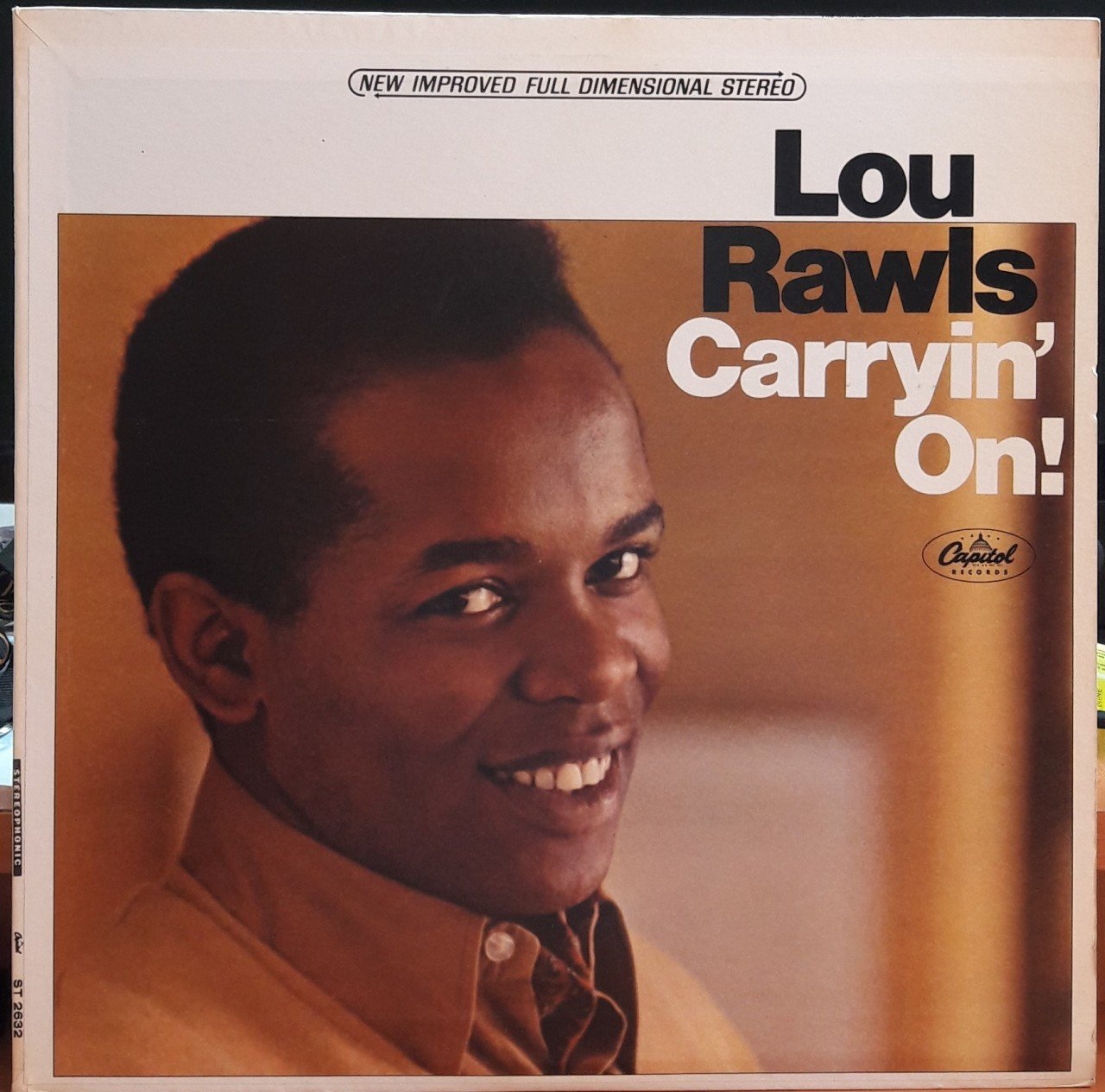 LOU RAWLS - CARRYIN' ON! - PLAK 2.EL