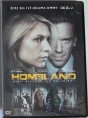 HOMELAND - İKİNCİ SEZON - CLAIRE DANES - DAMIAN LEWIS - MANDY PATINKIN - 4DVD 2.EL