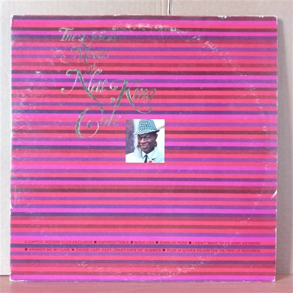 NAT KING COLE – THE VELVET MOODS OF NAT KING COLE (1967) - 2LP 2.EL PLAK