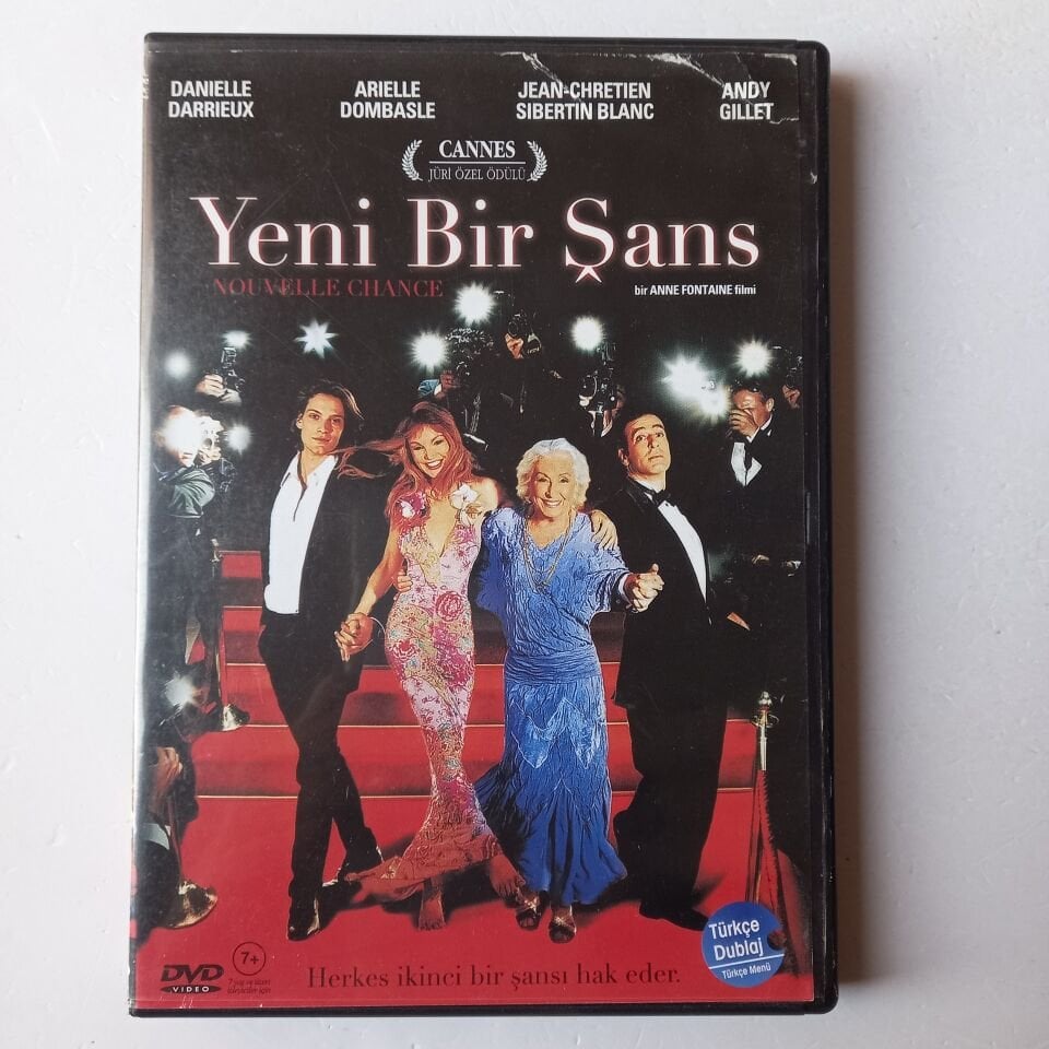 YENİ BİR ŞANS - NOUVELLE CHANCE - DANIELLE DARRIEUX - ARIELLE DOMBASLE - ANNE FONTAINE - DVD 2.EL